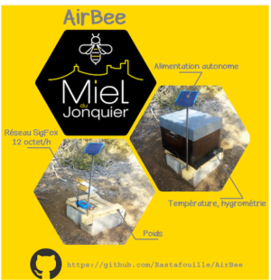 AirBee, Projet de ruche connectée