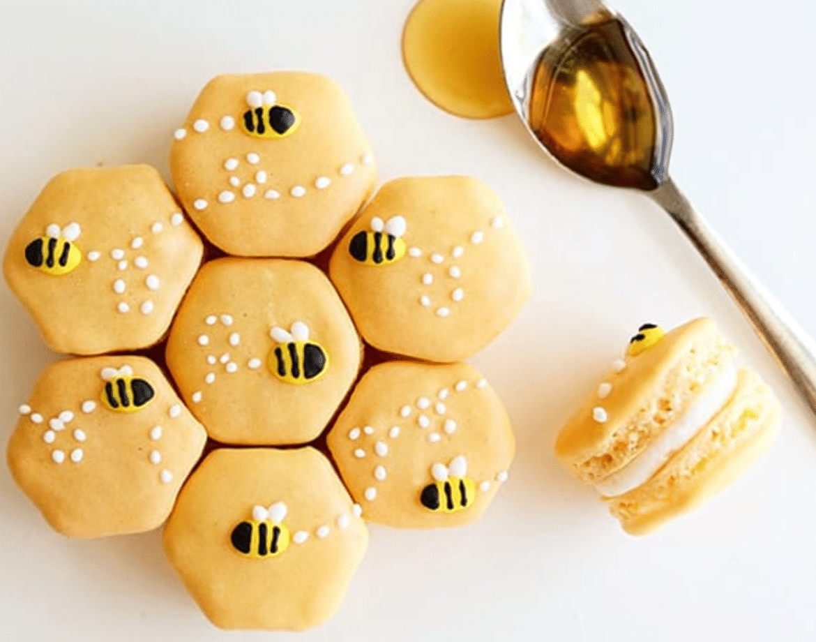 Macarons au miel